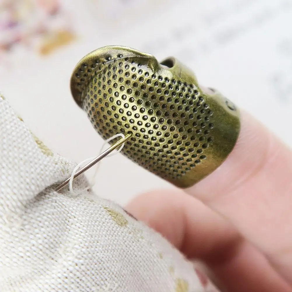 Швейные инструменты аксессуары наперсток для пальцев ручной работы Рукоделие металлический латунный наперсток для шитья швейные инструменты