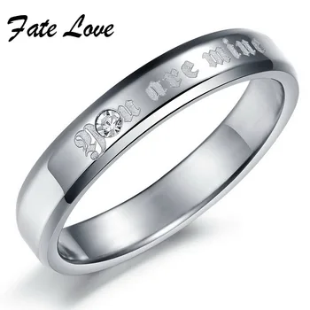 

(Different Styles Mixed Order) Fashion Wedding Rings stainless steel Rings Couple finger style 10pc/lot FREE SHIPPING