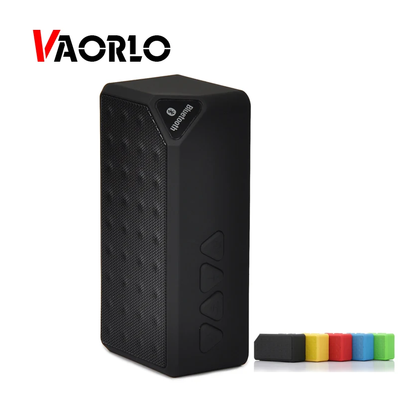 VAORLO открытый Bluetooth динамик FM радио TF карта USB Беспроводные колонки портативные