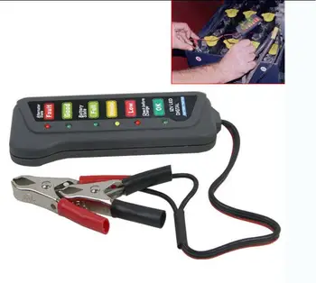 

LED Handheld Storage car electromobile Battery Tester Car 12v Voltage Digital Display Indicates