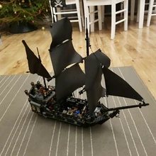 Mylb 804 шт. Пираты Карибского моря черный жемчуг корабль Модель Строительный комплект блоки BricksToy совместимый