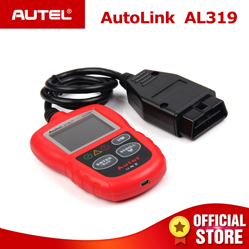 

Autel AL319 OBD2 Code Reader Auto Car Diagnostic Tool View Freeze Frame Data OBDII OBD 2 Scanner Automotive PK elm327 ML319
