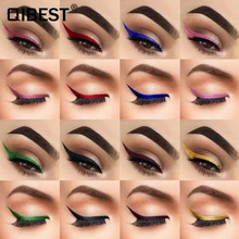 Новая красочная матовая подводка для глаз, Длительное Действие, Водонепроницаемый, быстро сохнет, подводка для глаз, без налета, косметическая подводка для глаз карандаш косметика, инструменты для макияжа, TSLM2