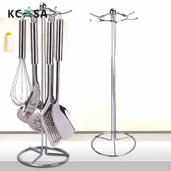 

Stainless steel Multifunctional Kitchen Stands Utensils Sailing Cutlery Holder kitchenware Spoon Spatula Rack Storage