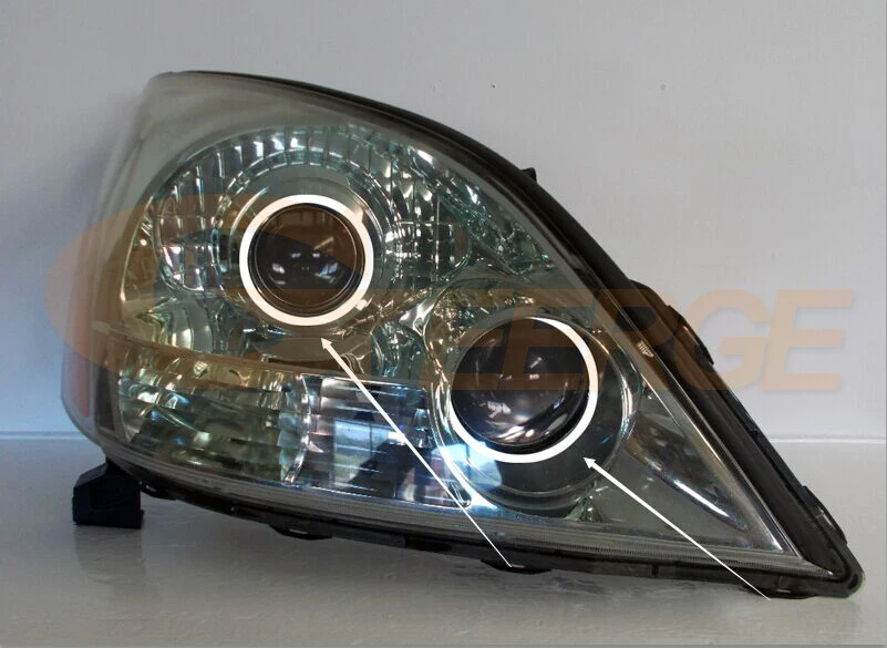 Для Lexus GX470 J120 2003 2004 2005 2006 2007 2008 2009 отличные smd комплект светодиодов «глаза ангела» Ультра яркое освещение DRL