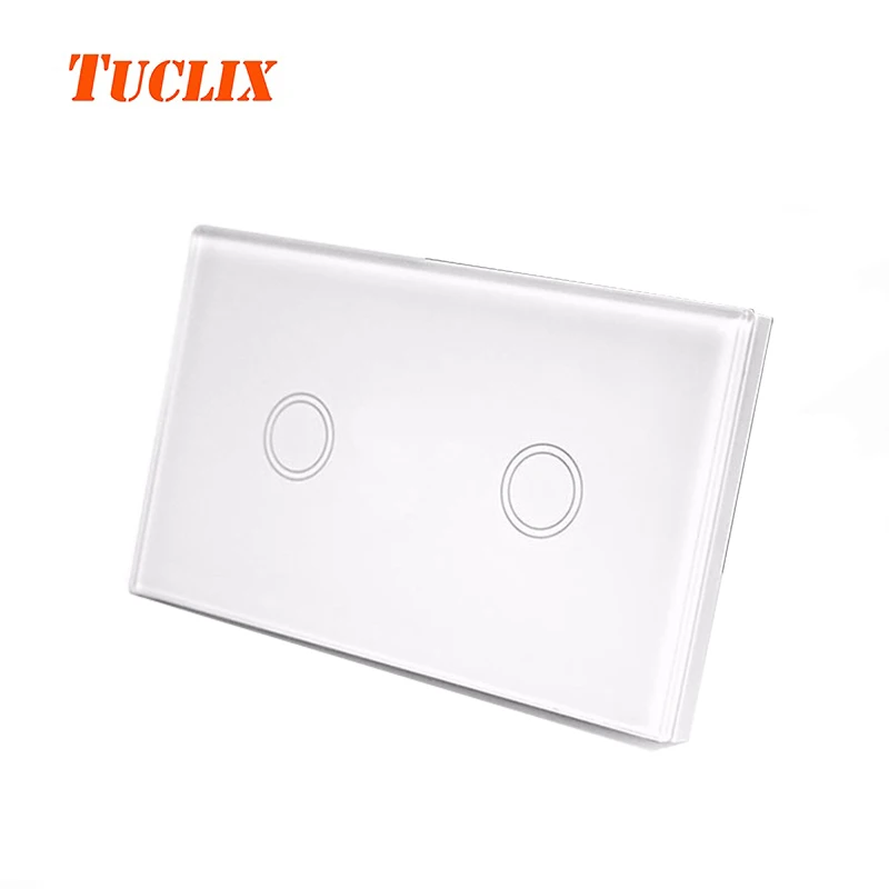 SESOO EU UK Touch Switch Standard 110 240v 1 Gang 1 Way Led Light Switch Touch