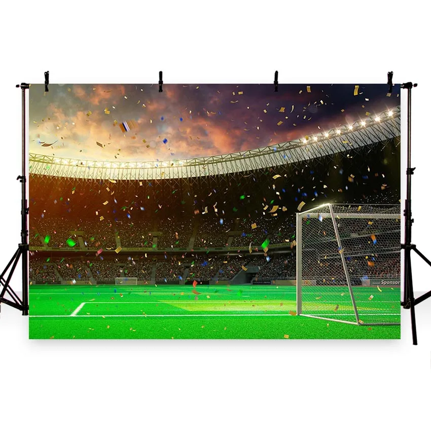 

photographic background Banner Ribbon Gymnasium Sports Football new arrivals backdrop photocall photo printed customize props