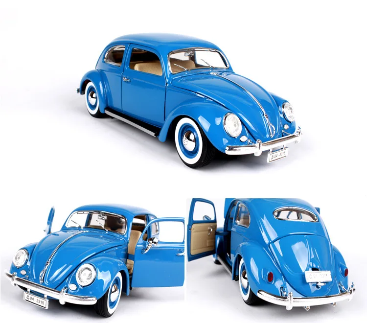 Bburago 1/18 1955 Volkswagen Beetle сплав Ретро модель автомобиля классическая модель автомобиля украшение автомобиля коллекция подарок