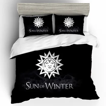 

King Size Bedding Sets Duvet Cover Game Of Thrones Bed Sheets And Pillowcases Bed Linen Bedding Set Home Textile Dropshipping