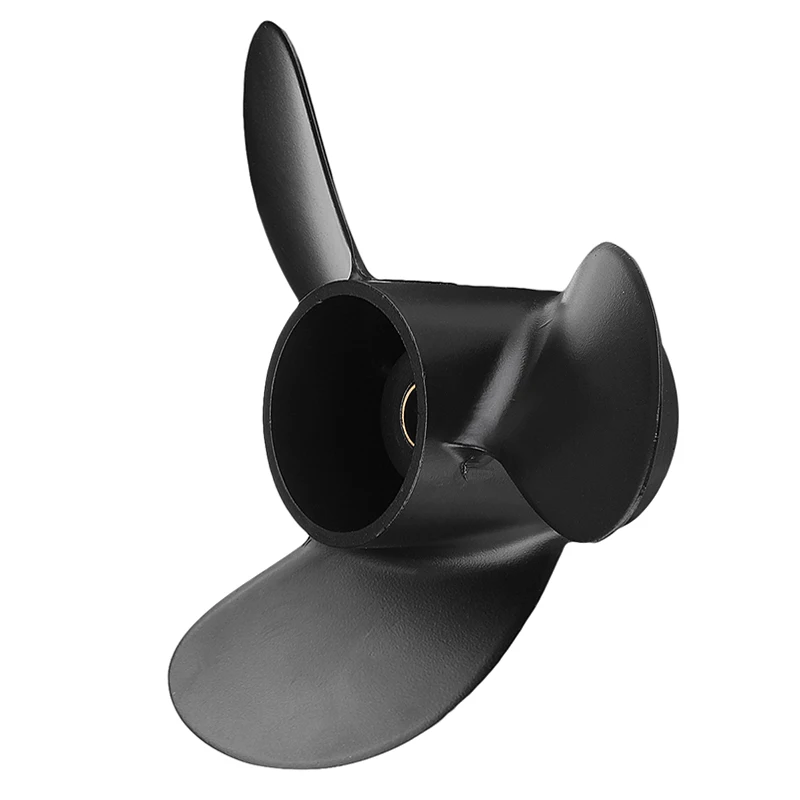 1x 3R1W64516-0 Aluminum Propeller 7.8x8 For Tohatsu/Mercury Outboard Motor 5 6HP High Quality Black Outboard Propeller