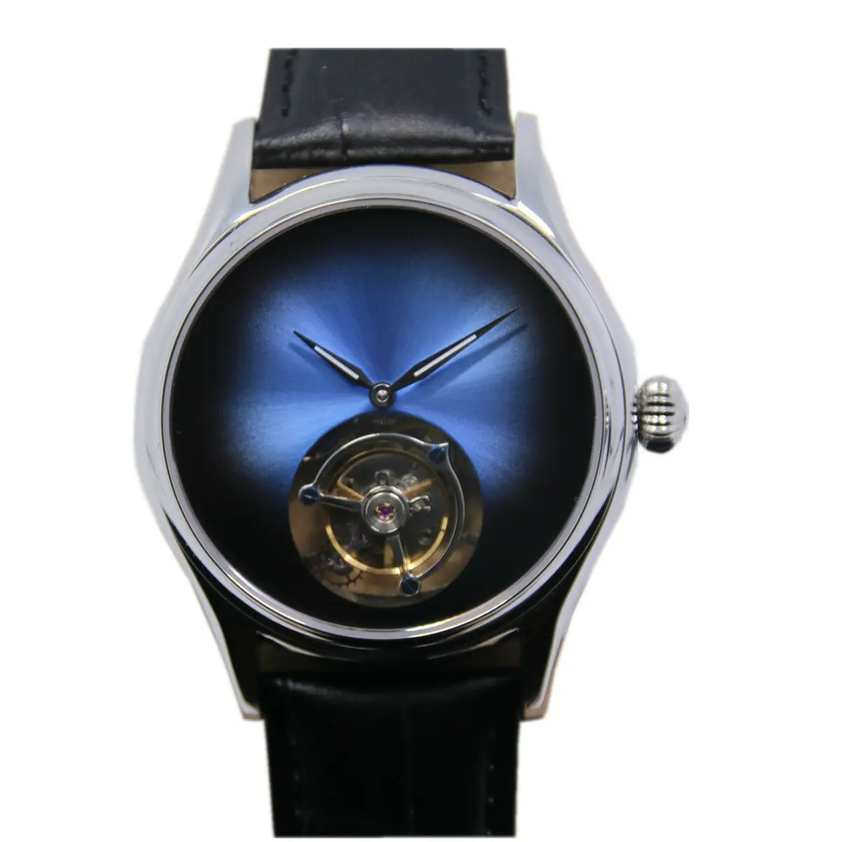 

Hi beat tourbillon carroussel Mens Wrist Watch Luxury Analog Gradient