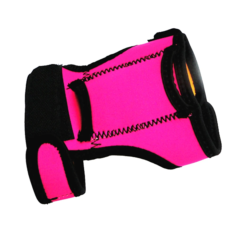 Perfeclan Adjustable Outdoor Scuba Diving Dive Torch Flashlight Holder Soft Hand /Arm Strap Mount Glove Diving Flashlight Holder