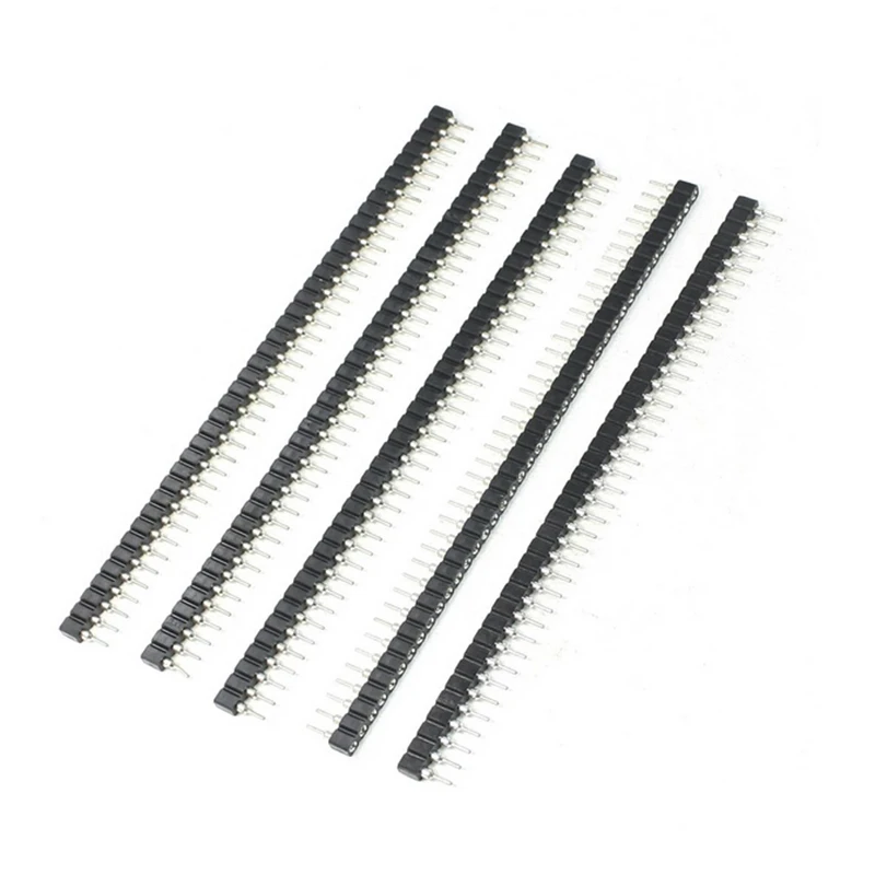 

3pcs Practical New Strip Tin PCB Female IC Breakable 40pin Single Row Round Header Socket