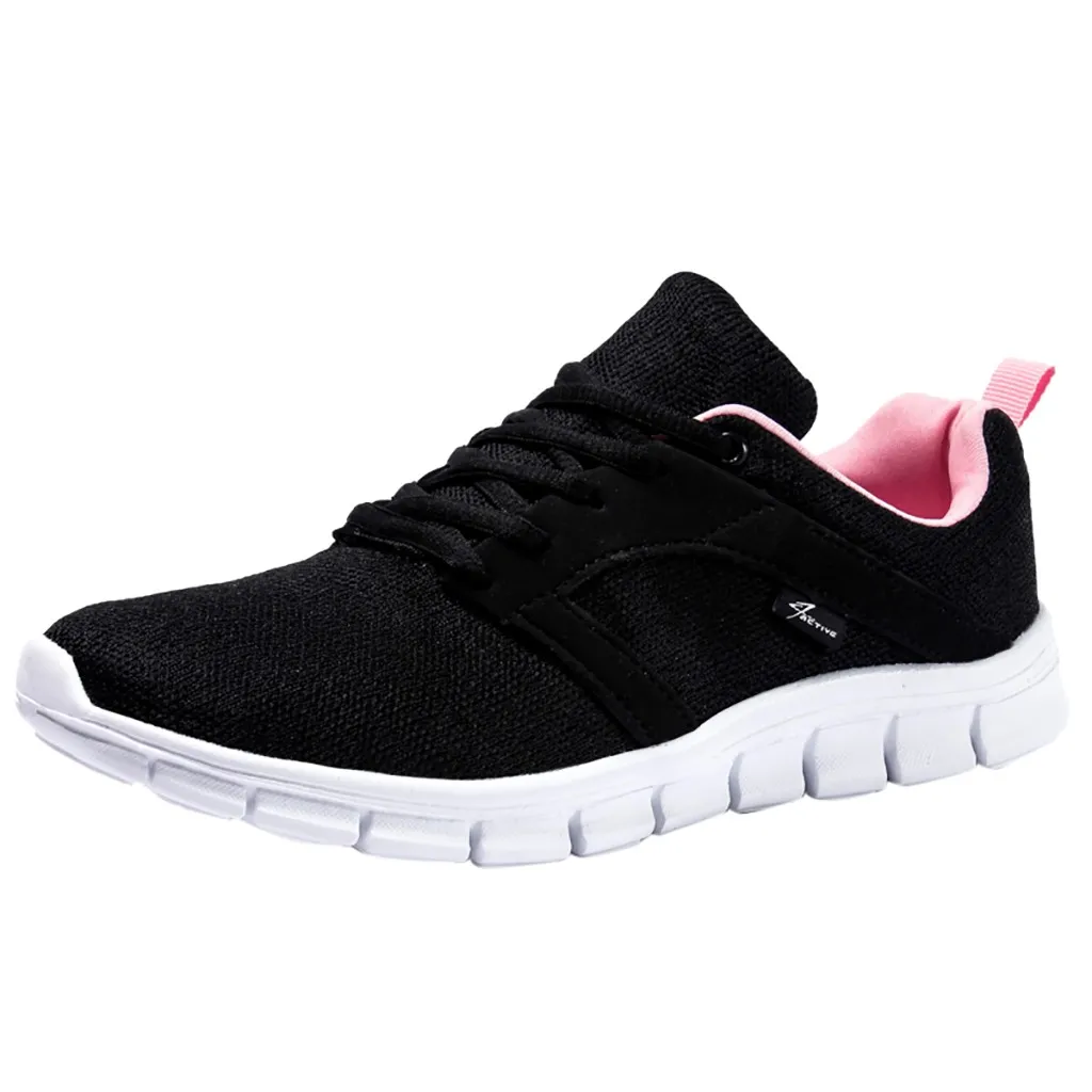 

Wome's Shoes pink black Sneakers Female Outdoor Sports Shoes Athletic Footwear Zapatos de mujer zapatillas Chaussures Femme #89