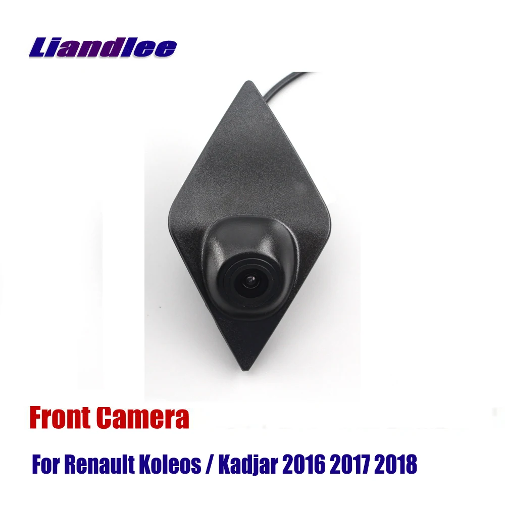 

Liandlee Car Front View Camera Logo Embedded For Renault Koleos Kadjar 2016 2017 2018 ( Not Reverse Rear Parking CAM )