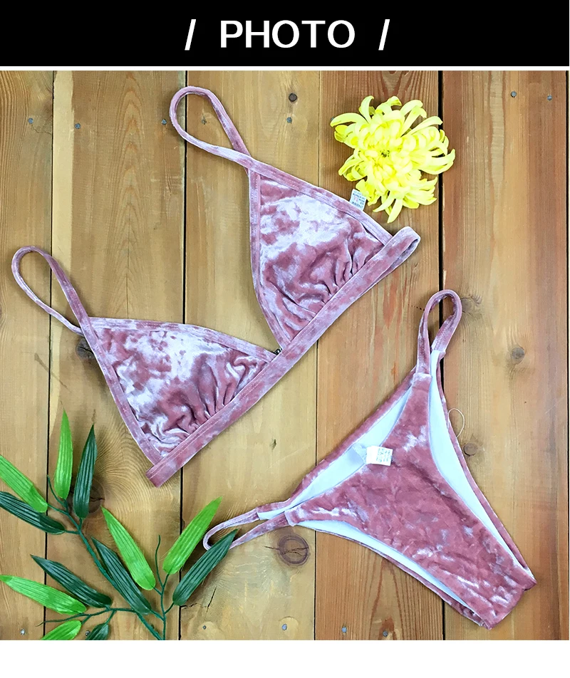 NAKIAEOI 2018 Sexy Cross Brazilian Bikinis Women Swimwear Swimsuit Push Up Bikini Set Halter Top Beach Bathing Suits Swim Wear (4)
