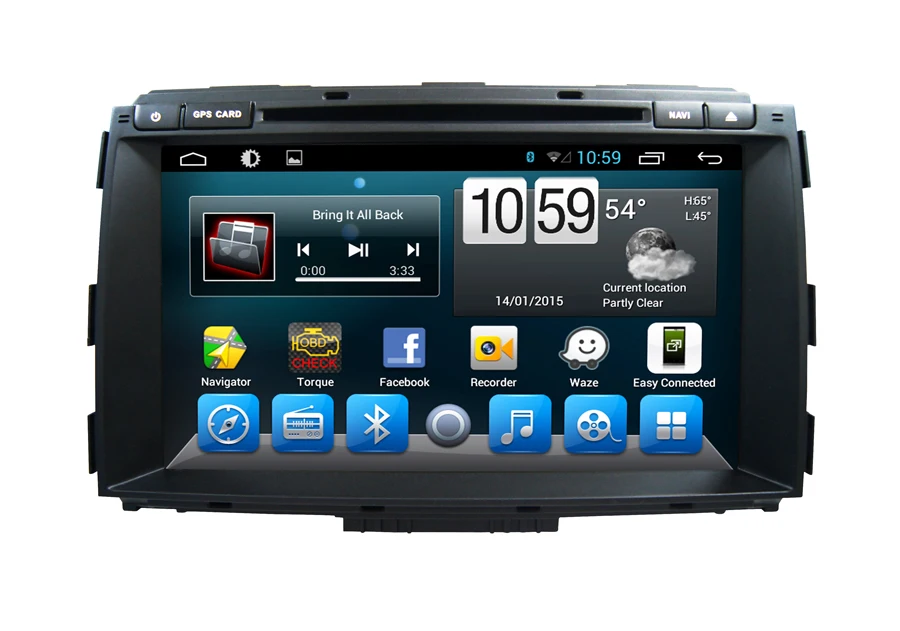 Top Navirider Android 8.1.0 octa core car dvd player for Kia Canival 2017 gps+glosnass multimedia head Unit stereo autoradio 0