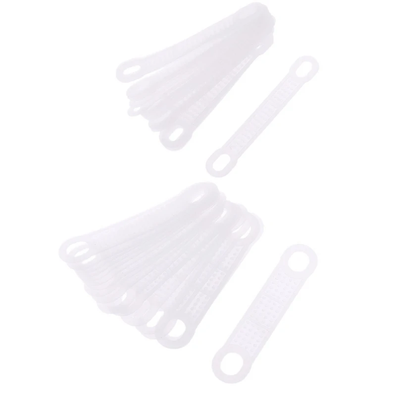 

20pcs Large Silicone Clothes Hanger Non Slip Shoulder Strap Grip Strip Pad
