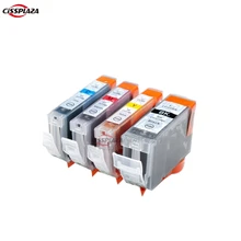 Cissplaza 4 цвета совместимый чернильный картридж для принтера Canon IX4000 IX5000 IP3300 IP3500 MP510 MP520 MP520X MX700 PGI5 CLI8