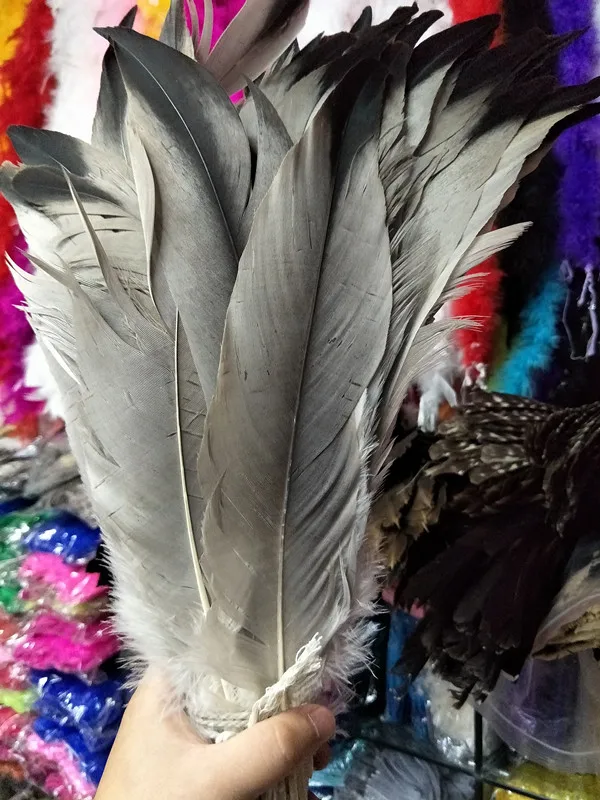 Высокое качество 10 шт. пугающий Американский орел перо 35-40 см/14-16 дюймов различные декоративный набор для поделок