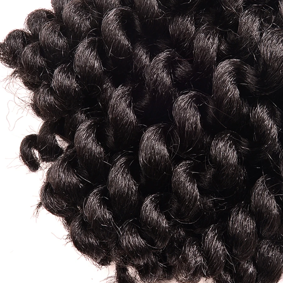 Jumpy Wand Curl вязанные волосы ямайский прыжок кудрявые плетение наращивание крючком