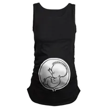ARLONEET/ г. Женская одежда для грудного вскармливания без рукавов с рисунком из мультфильма; жилет для кормления; Одежда для беременных; майка для кормления