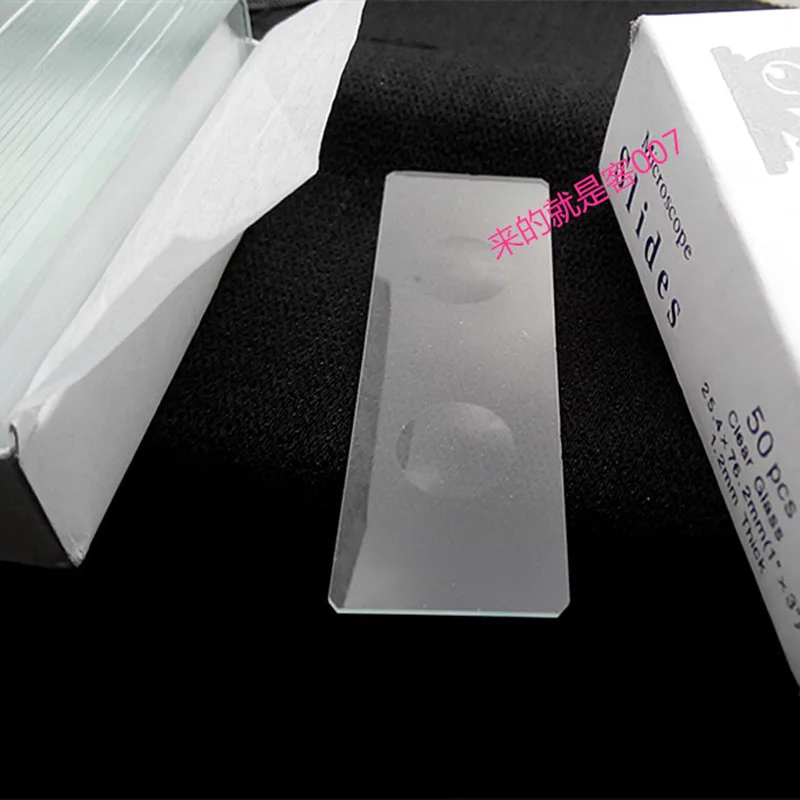 

2018 5pcs Reusable Laboratory Educational Double Concave Microscope Blank Glass Slides for Medical School 25.4x76.2mm 1" x 3"