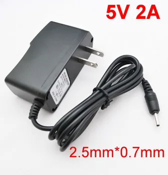 

50PCS AC 100V-240V Converter Adapter DC 5V 2A 2000mA IC Power Supply 10W US Plug DC 2.5mm x 0.7mm for Android 7" - 10" Tablet PC