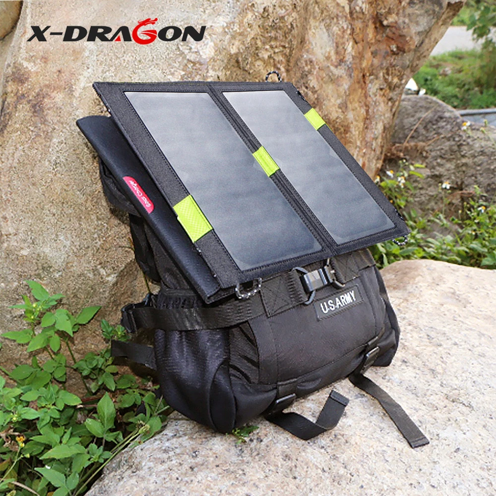 X-DRAGON 5 в 14 Вт солнечное зарядное устройство солнечная энергия солнечная панель открытый портативный внешний аккумулятор зарядное устройство для смартфона