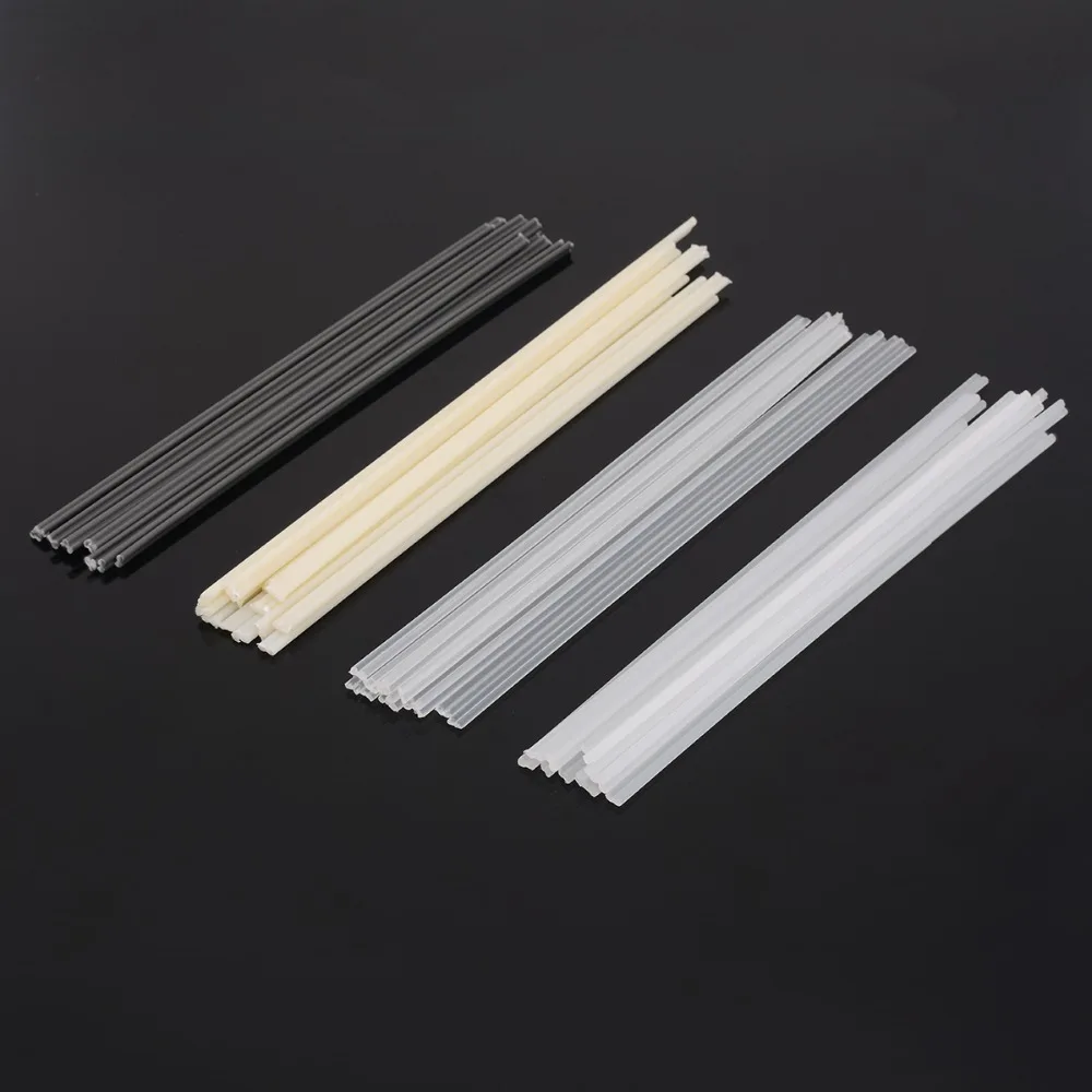 NEW Plastic Welding Rods ABS//PP//PVC//PE Welding Sticks Plastic Gun Welder 50Pcs