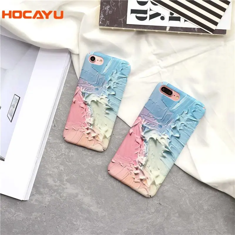 HOCAYU Бесплатная доставка чехол для телефона Iphone 6 6s 6plus 7 7plus 8 plus Untra Тонкий Жесткий
