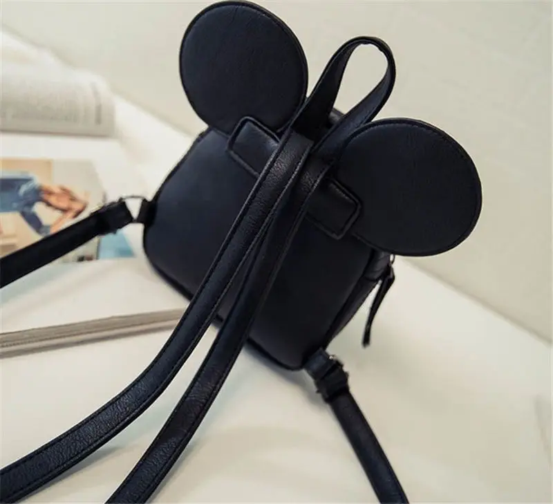 Детский мультяшный рюкзак Disney с Микки Маусом милая миниатюрная сумка на плечо