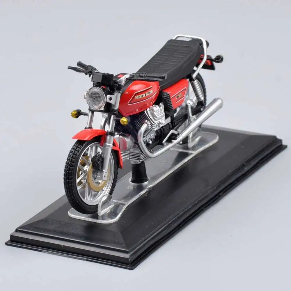 Коллекционная Italeri Литая модель мотоцикла Mini 1/22 масштаб Moto Guzzi V35 игрушки Juguetes