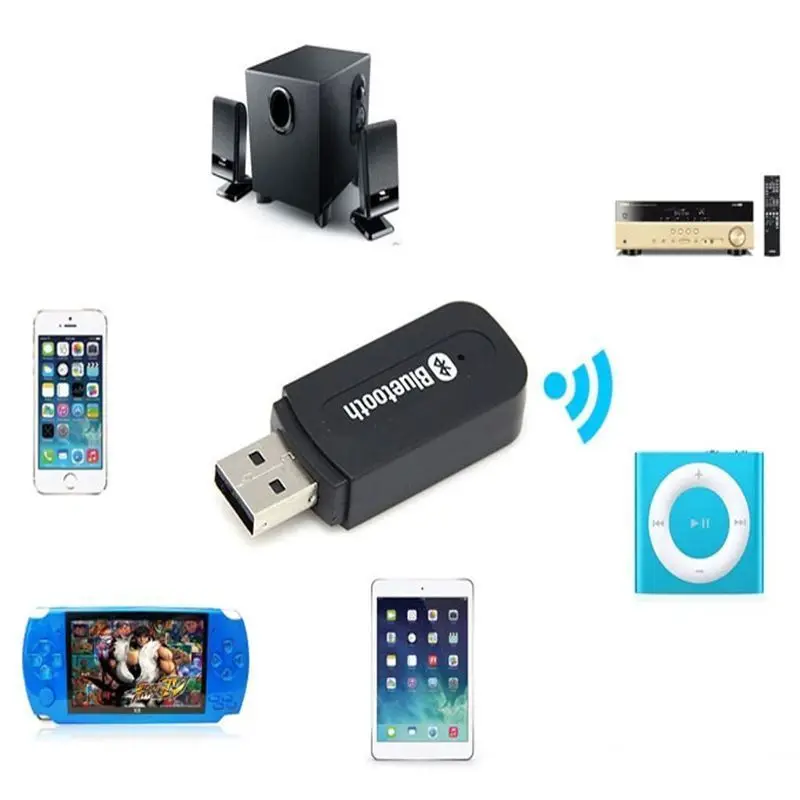 3.5mm USB Wireless Bluetooth 4.0 Music Audio Stereo