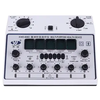 

6 Channels Electric Body Therapy Massager Muscle Pain Cure Chinese Acupuncture Needle Stimulator Machine Health Device