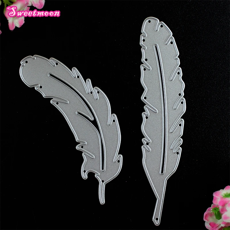 Feather Scrapbook Card Metal Die Cutting Dies For DIY Scrapbooking Cut Paper photo album