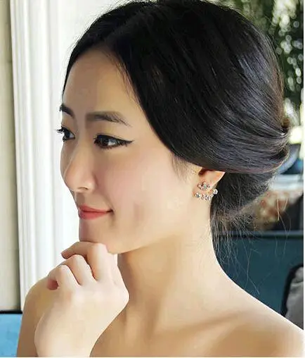 Женские серьги гвоздики с кристаллами 3 вида|fashion stud earrings|stud earringsearrings women |