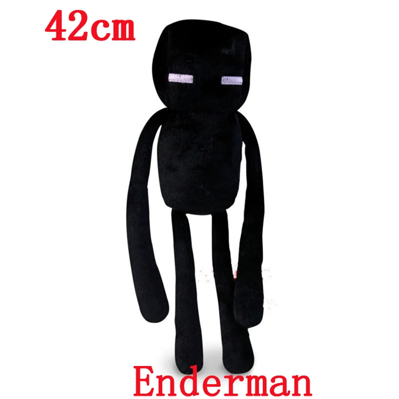 Giant 42cm font b Minecraft b font Enderman Plush Toys Even Cooly Creeper JJ Stuffed Toys