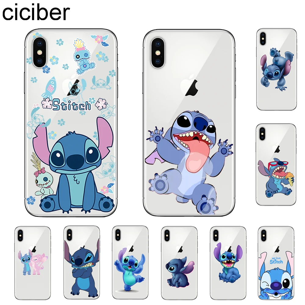 ciciber Cartoon Cute Stich Stitch Phone Case For iPhone 7
