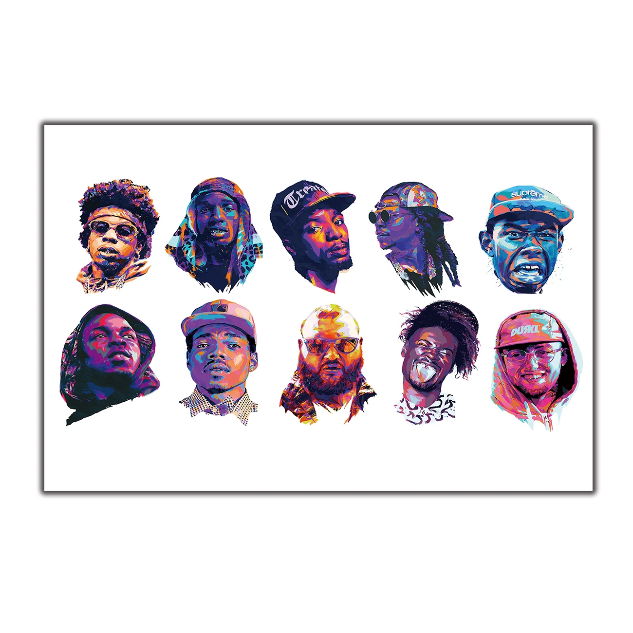 Y558 Muse Uprising Music Rapper Album Cover Hot Fabric Poster 16x16 24x24