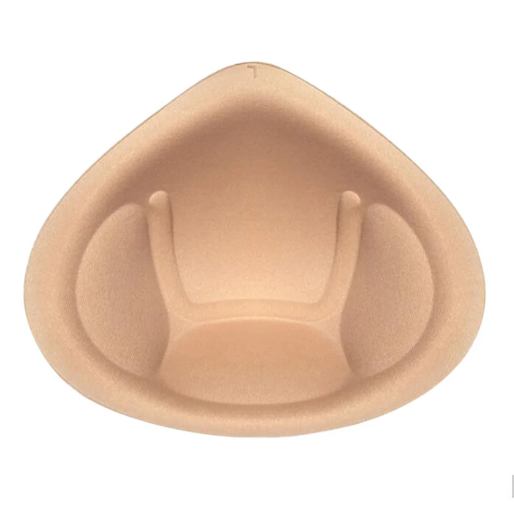1 pair Intimates Accessories Insert Push Up Bra Pads  Enhancer triangle Inserts Chest Cups Breast Bra Sponge Pad Adjustable New