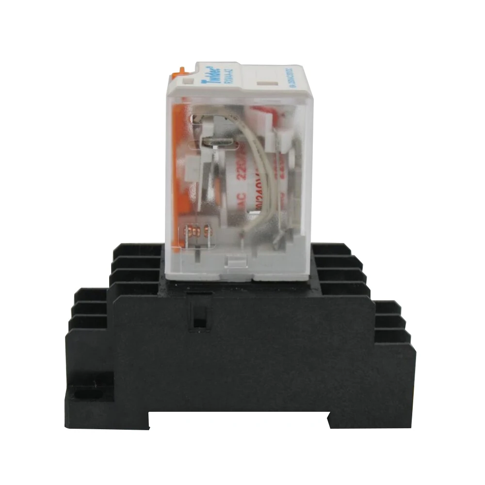 General Purpose relay 220V AC Coil 4PDT Power Relay