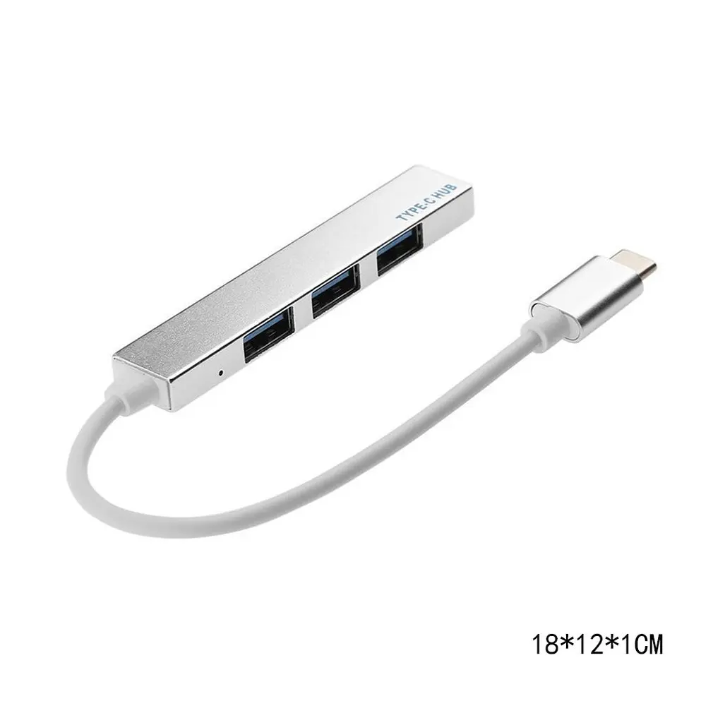 Usb type-C адаптер 4 в 1 конвертер разветвитель Многофункциональный USB 3,1 концентратор аксессуары для электроники