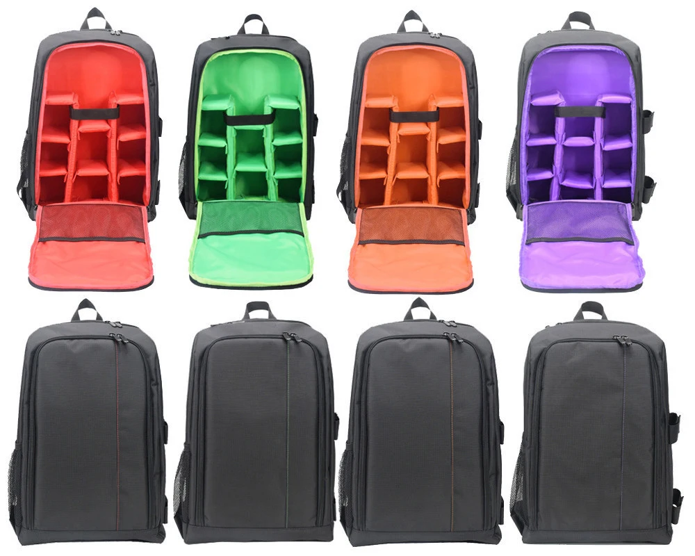 mochila com capa de chuva portátil 15.6