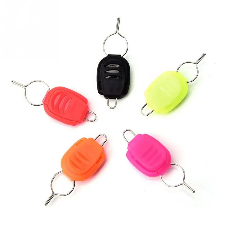 

5Pcs/lot Bait Casting Reel Fish Line Holder Fishing liner stopper Stop Buckle Feeder Fishing Accessories