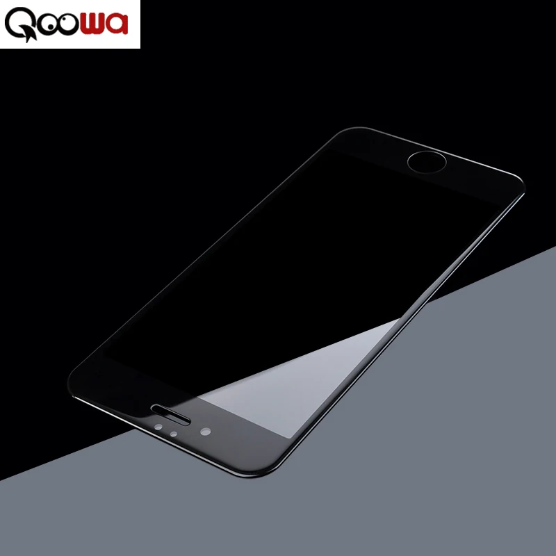 Qoowa Luxury Glass Film for iPhone 6/6s Premium Full Cover Phone Tempered Screen Protector 0.33mm 2.5D 6 PLUS | Мобильные телефоны