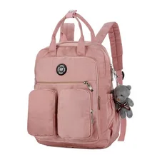 Litthing, Модный женский рюкзак, водонепроницаемый, нейлон, мягкая ручка, Одноцветный, много карманов, для путешествий, на молнии, школьные сумки, дропшиппинг