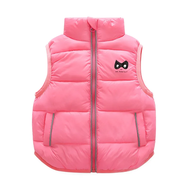 BibiCola Baby Girl Clothes Toddle Cotton Vest Clothes Bebe Girls top Winter Toddler& Infant Girls Coat Kids Vest Outerwear
