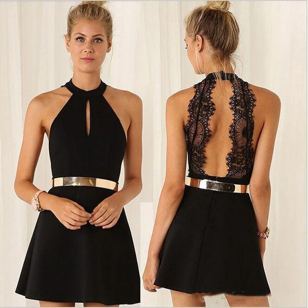 halter dress semi formal