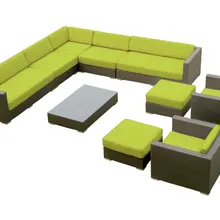 Торговая гарантия Весна Прибытие необычный дизайн открытый ротанга cheers диван мебель